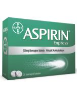 Aspirin Express - überzogene Tabletten 500mg, 20 Stück