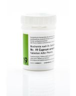 SCHUESSLER                    ADLER PHARMA                CUPRUM ARSENICOSUM        NR.19 D12 TABL, 100g
