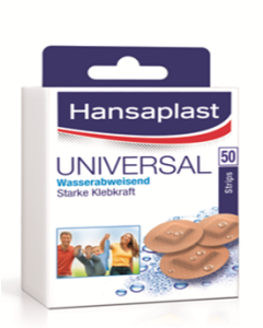 HANSAPLAST                    UNIVERSAL                   RUNDPFLASTER STRIPS       NR 46852, 50 Stück