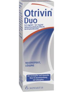 Otrivin Nasenspray Duo Lösung
