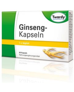 GINSENG                       KAPSELN -TWARDY, 60 Stück