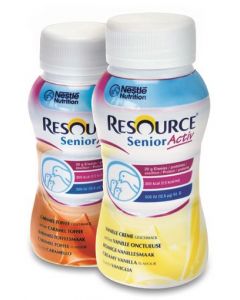 RESOURCE                      SENIOR AKTIV                ERDBEERE 200ML, 4 Stück