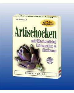 Espara Artischocken Kapseln, 60 Stück