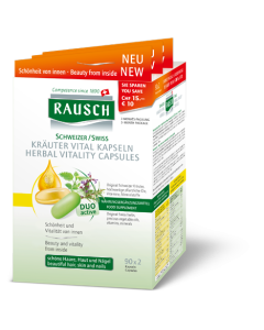RAUSCH                        KRAEUTER/VITAL KAPSELN      3-MONATSPACKUNG                                 90X2, 180 Stück
