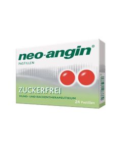 Neo-Angin Pastillen zuckerfrei 24 Stück