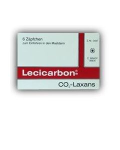 Lecicarbon Suppositorium, 120 Stück