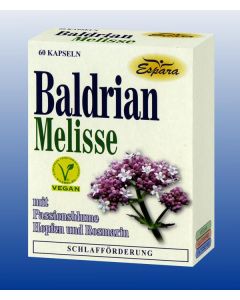 Baldrian-Melisse Kapseln Espara, 60 Stück