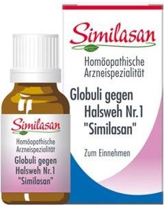Globuli Similasan gegen Halsweh Nr. 1, 15g