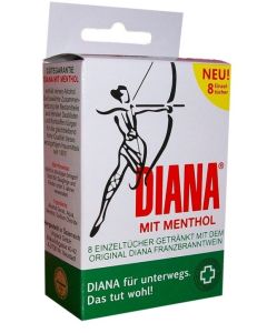Diana Erfrischungstücher, 8 Stück