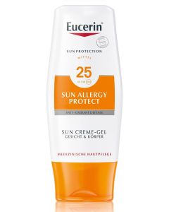 Eucerin SONNEN ALLERGIE Schutz Sun Creme-Gel LSF 25, 150ml
