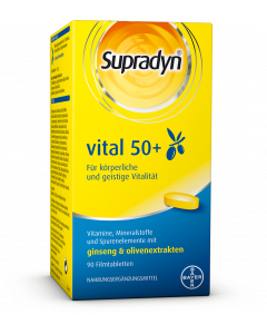 Supradyn Vital 50+, 30 Filmtabletten