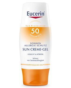 Eucerin SONNEN ALLERGIE Schutz Creme-Gel LSF 50, 150ml