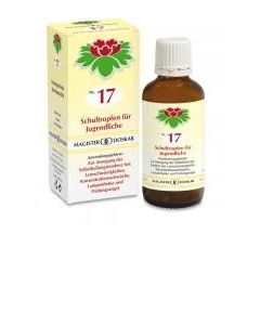 Doskar Tropfen Nr. 17 - Schultropfen für Jugendliche, 50ml