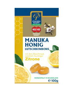 MANUKA HONIG                  MANUKA HEALTH               ZITRONE BONBONS, 100g