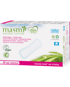 Masmi Organic Care - Bio Slipeinlagen Classic, 30 Stück