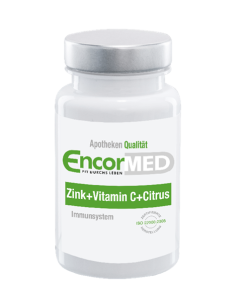 EncorMed Zink+Vitamin C+Citrus Kapseln, 60 Stück