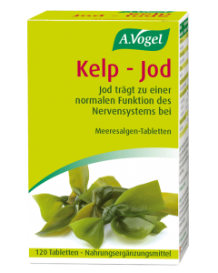 Kelp – Jod Meeresalgen-Tabletten vegan, 120 Stück