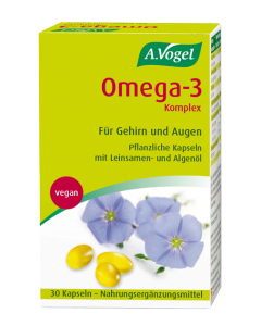 Omega-3 Komplex Kapseln vegan, 30 Stück