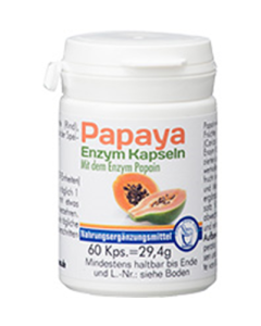 Papaya Enzym Kapseln Canea, 60 Stück