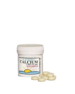 Dr. Grubers Calcium Chelat plus Vitamin D Tabletten, 90 Stück