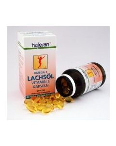 Hafesan Lachsöl Vitamin E, 80 Kapseln