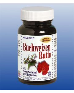 Espara Buchweizen-Rutin Kapseln, 60 Stück