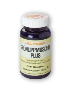 GPH Grünlippmuschel Plus Kapseln, 180 Stück