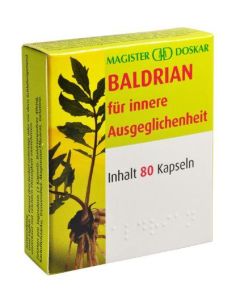 Doskar Baldrian Kapseln, 80 Stück