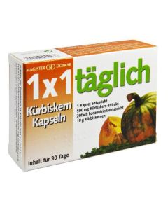 Doskar 1x1 Kürbiskern 30 Kapseln, 30 Stück