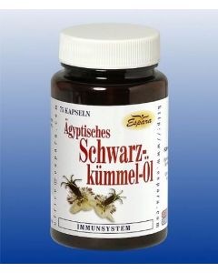 Schwarzkümmelöl Kapseln Espara, 75 Stück