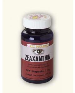 Zeaxanthin Kapseln 6mg, 30 Stück