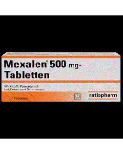 MEXALEN TABL 500MG, 30 Stück