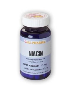 GPH Niacin 15mg Kapseln, 120 Stück