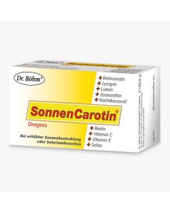 Dr. Böhm Sonnencarotin 60 Dragees, 60 Stück