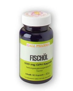 GPH Fischöl 500mg Kapseln, 60 Stück