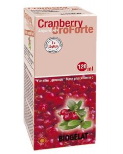 Biogelat Cranberry UroForte Liquid, 120ml