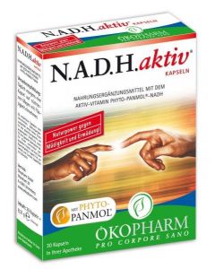 NADH Aktiv 10mg 30 Kapseln, 30 Stück