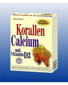 Espara Korallen-Calcium Kapseln, 60 Stück