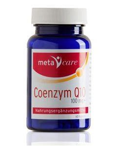 Metacare Coenzym Q10 100mg 60 Kapseln, 60 Stück