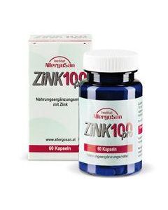 Allergosan Zink 100 Pro 60 Kapseln, 60 Stück