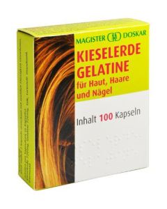 Doskar Kieselerde Gelatine 100 Kapseln, 100 Stück