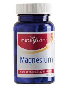Metacare Magnesium 120 Kapseln, 120 Stück