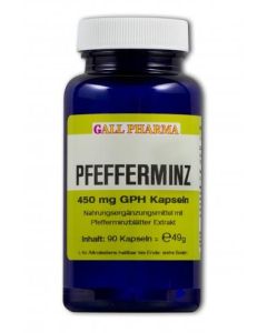 GPH Pfefferminz 450mg Kapseln, 180 Stück