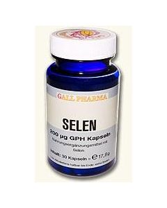 GPH Selen 200µg Kapseln, 30 Stück