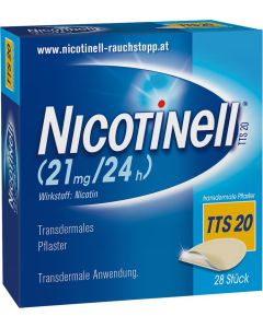 Nicotinell Depot Pflaster TTS 20, 28 Stück