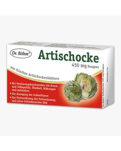 Dr. Böhm Artischocke Dragees 450 mg, 30 Stück