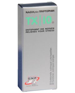 NADH TX|10 Plus Tryptophan 30 Lutschpastillen á 20mg NADH, 30 Stück