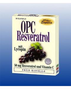 Espara OPC Resveratrol 30 Kapseln, 30 Stück