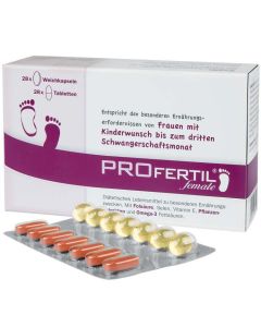 PROfertil female Tabletten/Weichkapseln, 56 Stück