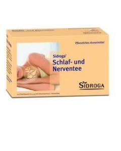 SIDROGA TEE                   DOPPELKAMMERBEUTEL          SCHLAF +NERVENTEE, 20 Stück